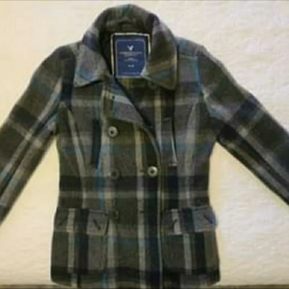 American eagle wool peacoat